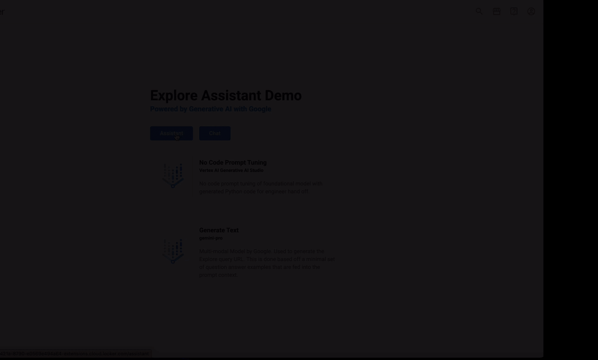 Explore Assistant